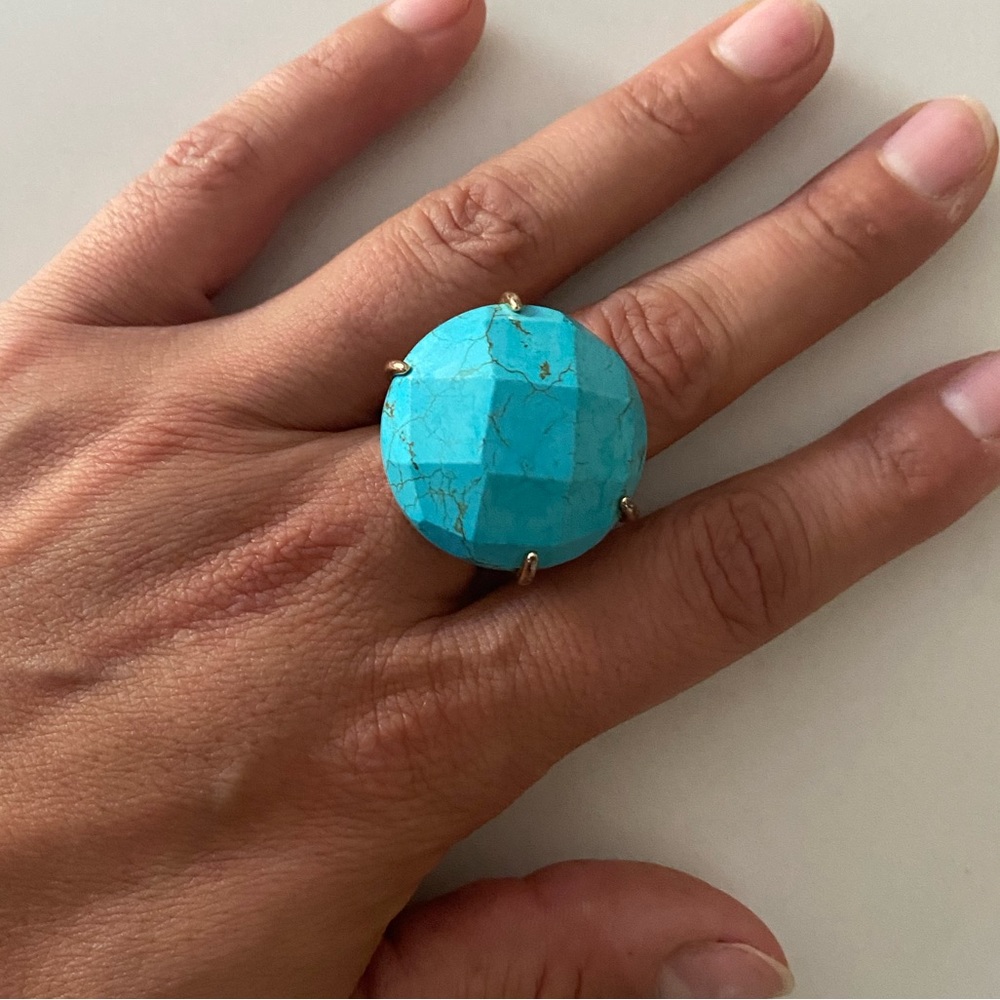 VINTAGE Kendra Scott Rana Turquoise Ring
